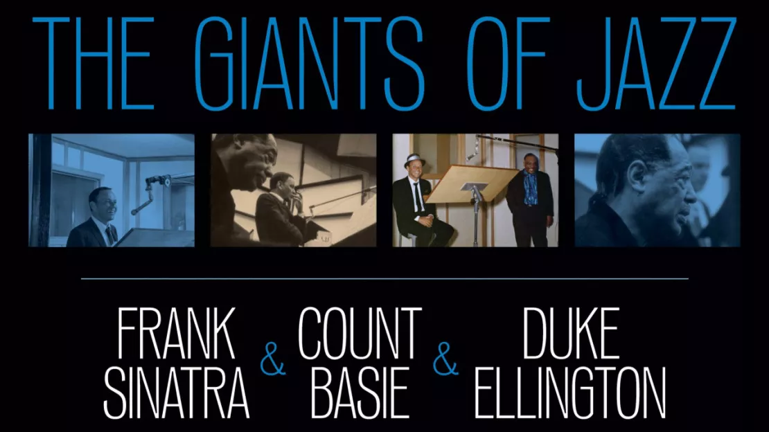 Frank Sinatra se dévoile dans un double vinyle exclusif dans la collectif "The Giants of Jazz"