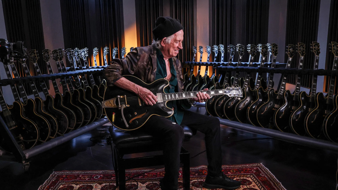 Keith Richards et Gibson s'associent pour ressortir la c&eacute;l&egrave;bre ES-355 de 1960 !