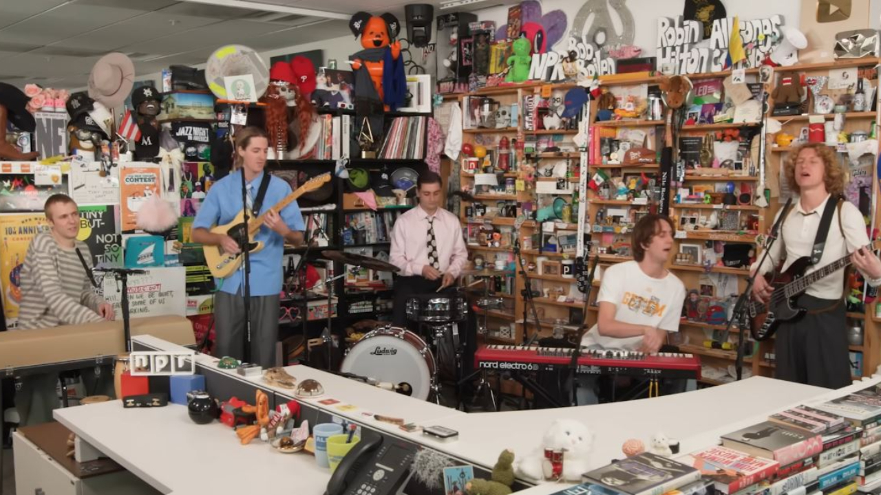 Parcels : d&eacute;couvrez leur magnifique performance pour leur Tiny Desk Concert