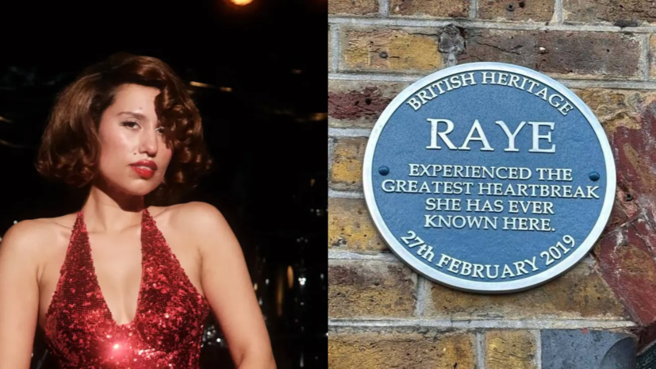 Raye : Apr&egrave;s "Nightingale Lane", la chanteuse a &eacute;t&eacute; honor&eacute;e d'une plaque bleue &agrave; Londres